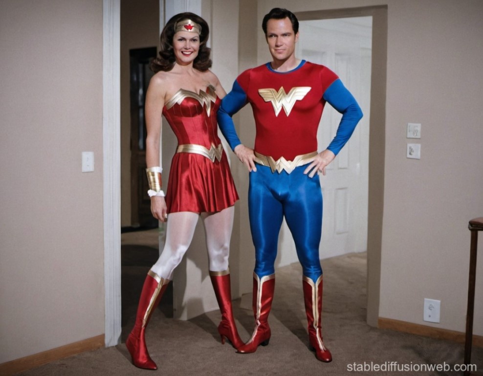 Mr. and Mrs. Wonder Woman